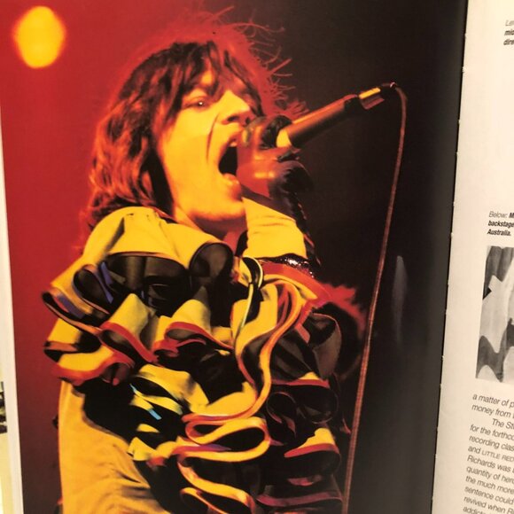 VTG THE ROLLING STONES BOOK BY DAVID CARTER HARDCOVER 1994 JG PRESS 12" X 9" - Picture 2 of 6